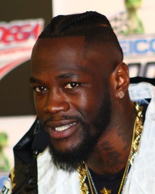 Deontay Wilder, boxer (photo from Wikimedia Commons)